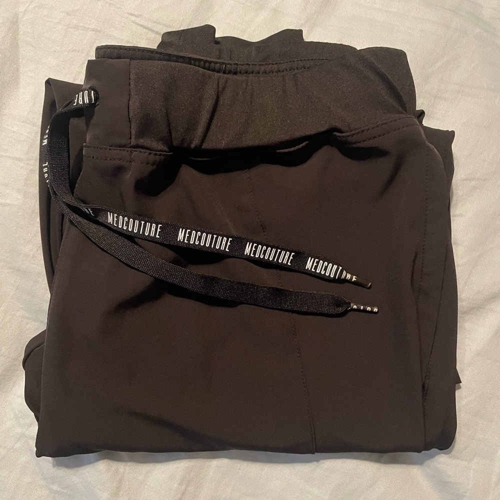 MedCouture Black Scrub Joggers